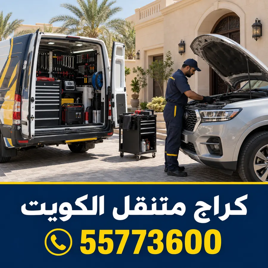 كراج متنقل في الكويت — كراج متنقل اشبيلية 55773600 كراج تصليح سيارات متنقل اشبيلية