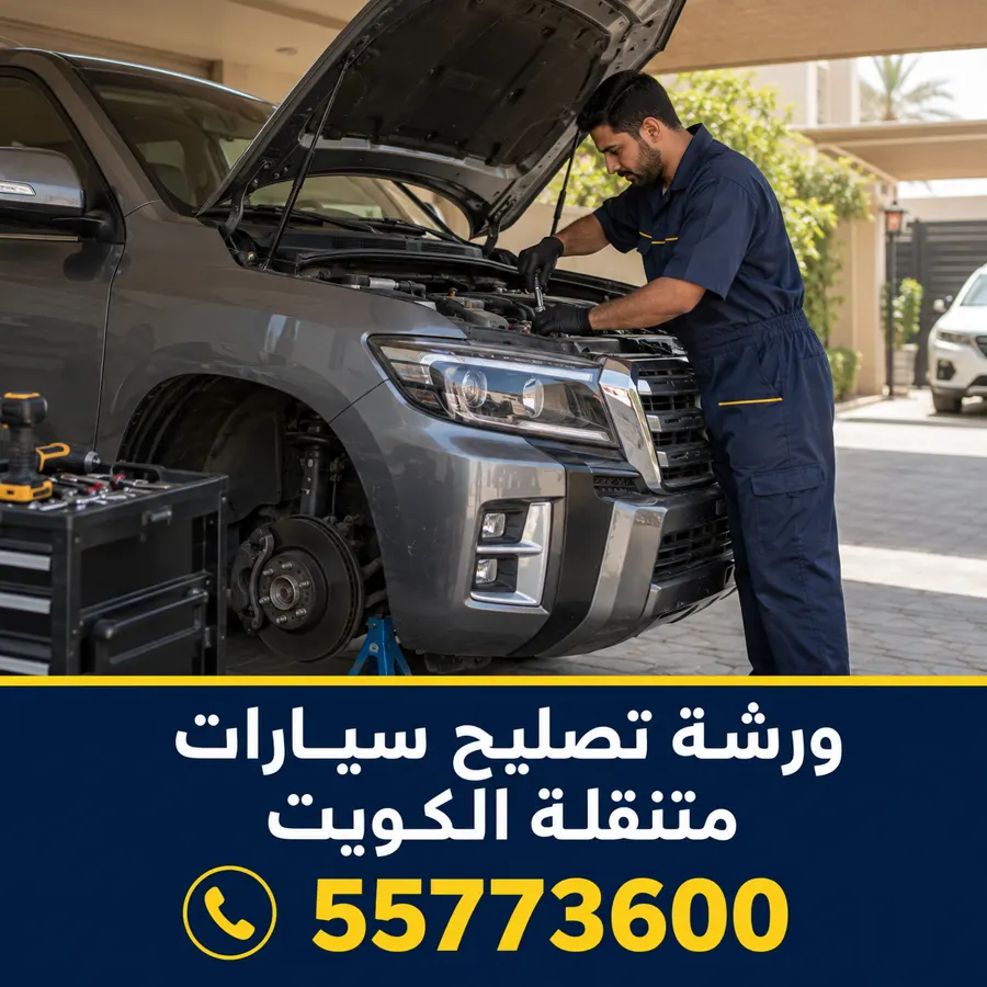 ورشة تصليح سيارات متنقلة في الكويت — الوسم: كراج تصليح سيارات فهد الأحمد